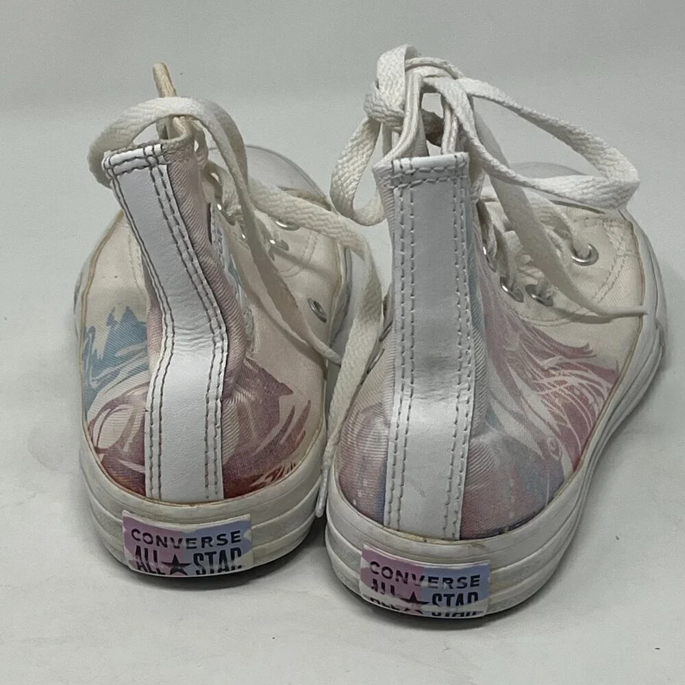 Converse All Star Frozen high-tops shoes 3 girls cream